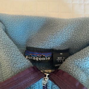 Patagonia fleece half zip